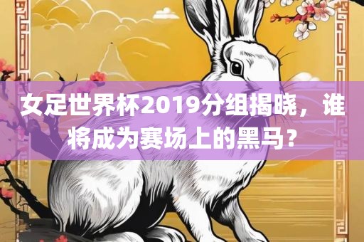 女足世界杯2019分组揭晓，谁将成为赛场上漯河市盈旭机械设备有限公司的黑马？