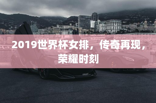 2019世界杯女排，传奇再现，荣耀时刻漯河市盈旭机械设备有限公司
