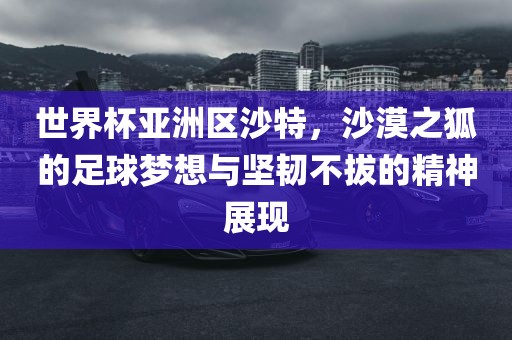世界杯亚洲区沙特，沙漠之狐的足球梦想与坚韧不拔的精神展现漯河市盈旭机械设备有限公司