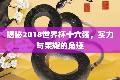 揭秘2018世界杯十六强，实力与荣耀的角逐