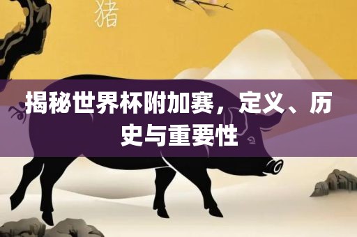 揭秘世界杯附加赛，定义、历史与重要性