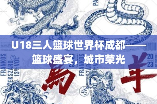 U18三人篮球世界杯成都——篮球盛宴，城市荣光漯河市盈旭机械设备有限公司