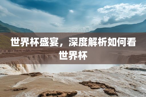 世界杯盛宴，深度解析如何看世界杯漯河市盈旭机械设备有限公司