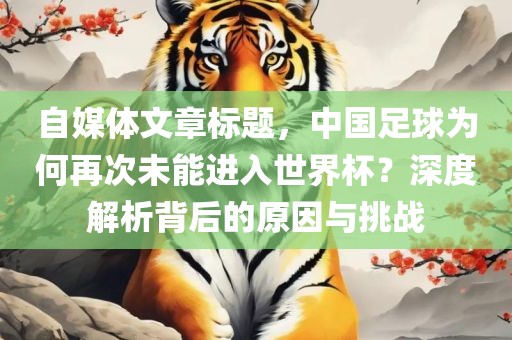 自媒体文章标题，中漯河市盈旭机械设备有限公司国足球为何再次未能进入世界杯？深度解析背后的原因与挑战