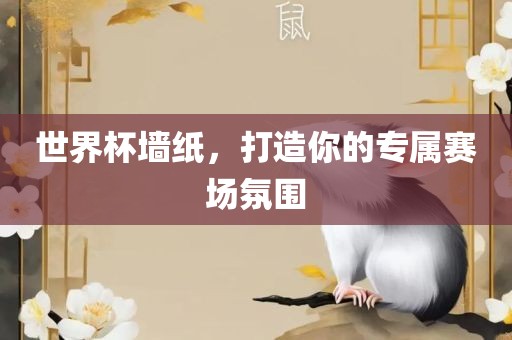 世界杯墙纸，打造你的专属赛场氛围