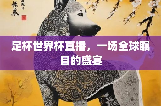 足杯世界杯直播，一场全球瞩目的盛宴漯河市盈旭机械设备有限公司