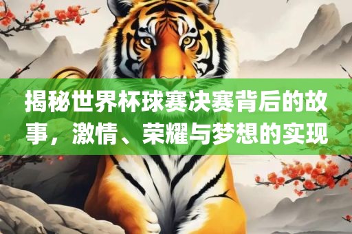 揭秘世界杯球赛决赛背后的故事漯河市盈旭机械设备有限公司，激情、荣耀与梦想的实现