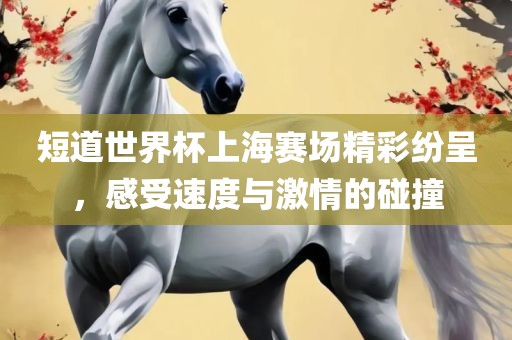 短道世界杯上海赛场精彩纷呈，感受速度与激情的碰撞