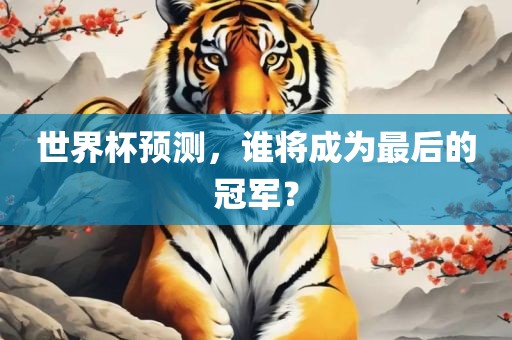 世界杯预测，谁将成为最后的冠军？