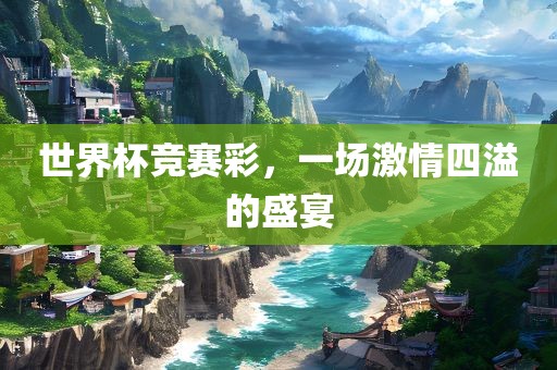 世界杯竞赛彩，一场激情四溢的盛宴漯河市盈旭机械设备有限公司