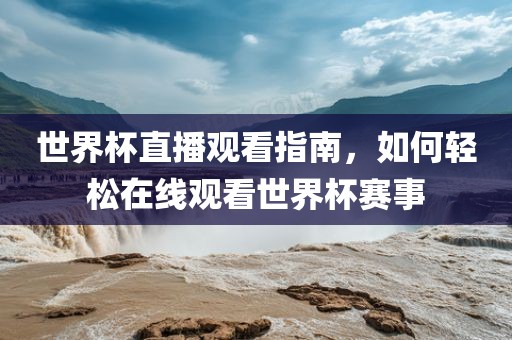 世界杯直播观看指南，如何轻松在线观看世界杯赛事漯河市盈旭机械设备有限公司