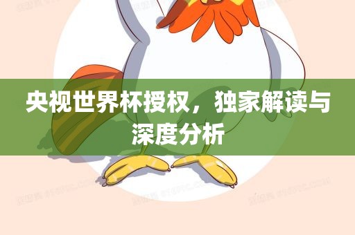 央视世界杯授权，独家解读与深度分析漯河市盈旭机械设备有限公司