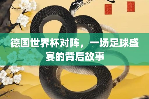 德国世界杯对阵，一场足球盛宴的背后故事