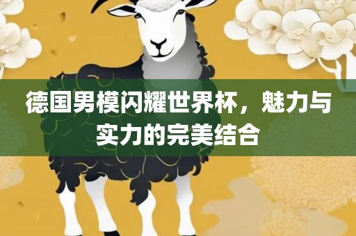 德国男模闪耀世界杯，魅力与实力的完美结合漯河市盈旭机械设备有限公司