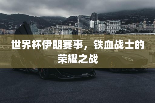 世界杯伊朗赛事，铁血战士的荣耀之战漯河市盈旭机械设备有限公司