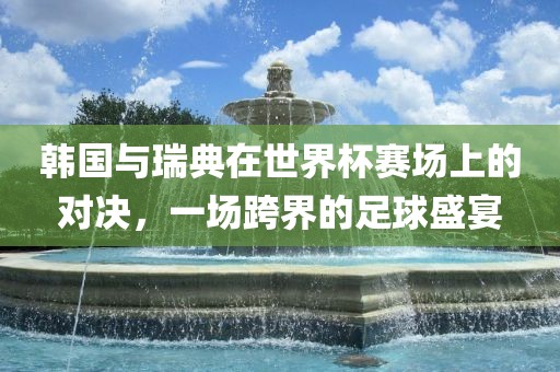韩国与瑞典在世界杯赛场上的对决，一场跨界的足球盛宴