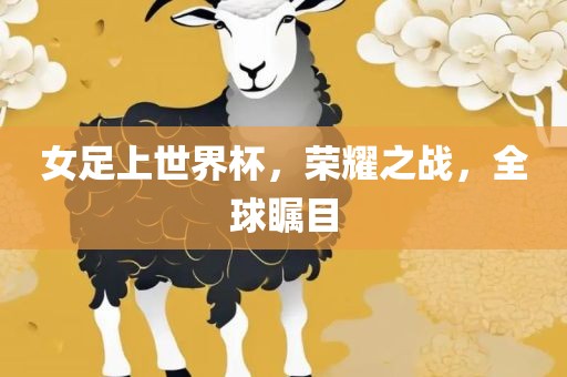 女足上世界杯，荣耀之战，全球瞩目